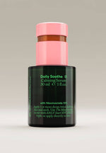 daily sooth green and pink serum with ingredients