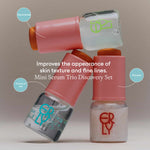 Image of all three ERLY mini Serum Trio bottles with copy 