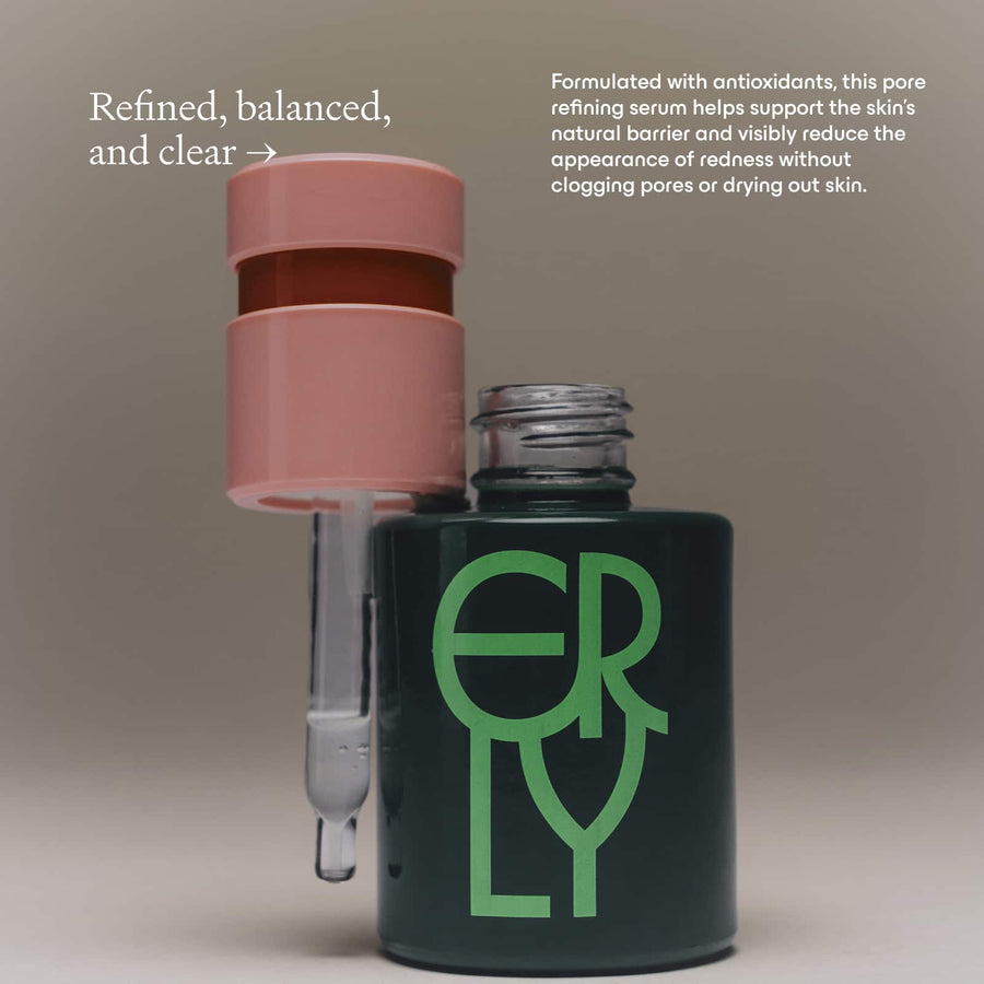 Product image of ERLY Daily Soothe with copy about the serum