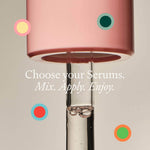 ERLY Daily Splash Applicator with copy about Serums 