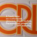 Close up of ERLY packaging with brand copy