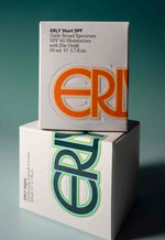two erly skincare boxes stacked on top of each other on a gradient background 